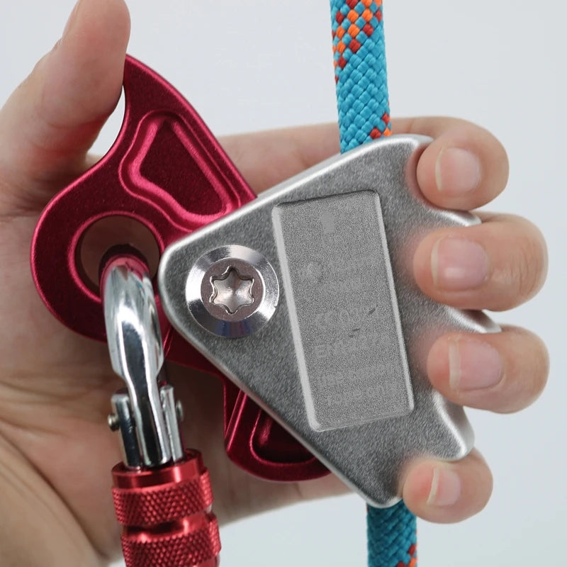 Safety Climbing Rope Grab Mountaineering Rappelling Device Tree Arborist Rock Climbing Lanyard Protecta Equipment DropShipping