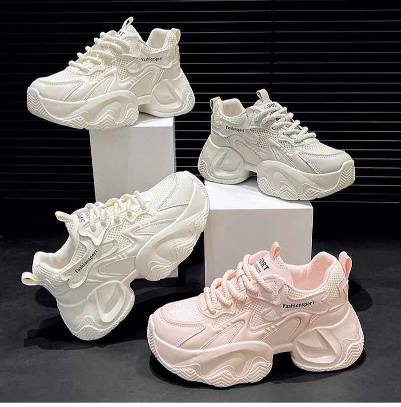 Athletic Sports Shoes for Women Mesh Breathable Casual Sneakers Woman Footwear Designer Luxury Y2k Fashion Deals Walking Stylish