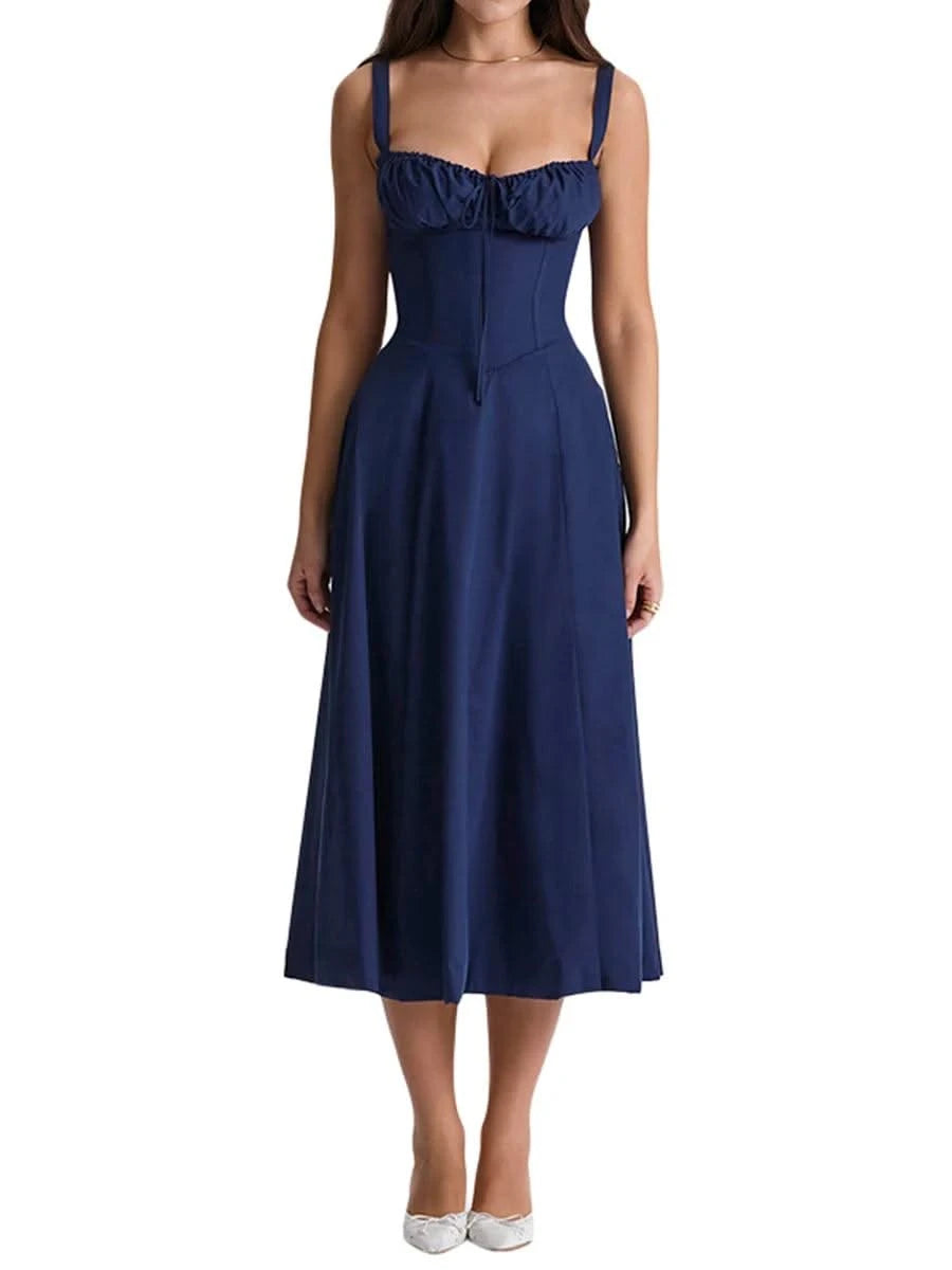 Elegant Summer Dresses for Women Sleeveless Bandage Party A-line Dress for Evening Party Beach Vestidos