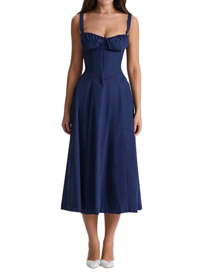 Elegant Summer Dresses for Women Sleeveless Bandage Party A-line Dress for Evening Party Beach Vestidos
