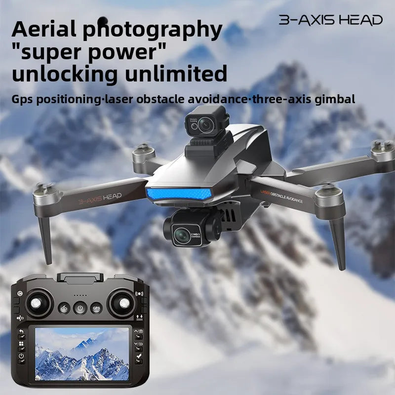 new product Q7 three-axis gimbal high-definition aerial photography drone automatically returns and remotely controls avoidance