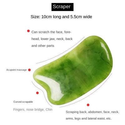Neck Beauty Massage Comb Resin Skin Care Tool Facial Scraping Scraper Body Beautiful Tool Gua Sha Board Face Massager