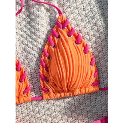 Sexy Bikinis 2025 Women's Swimwear Female Swimsuit For Swimming Wear Bathing Suits Brazilian Bikini Set Beachwear Pool Bather