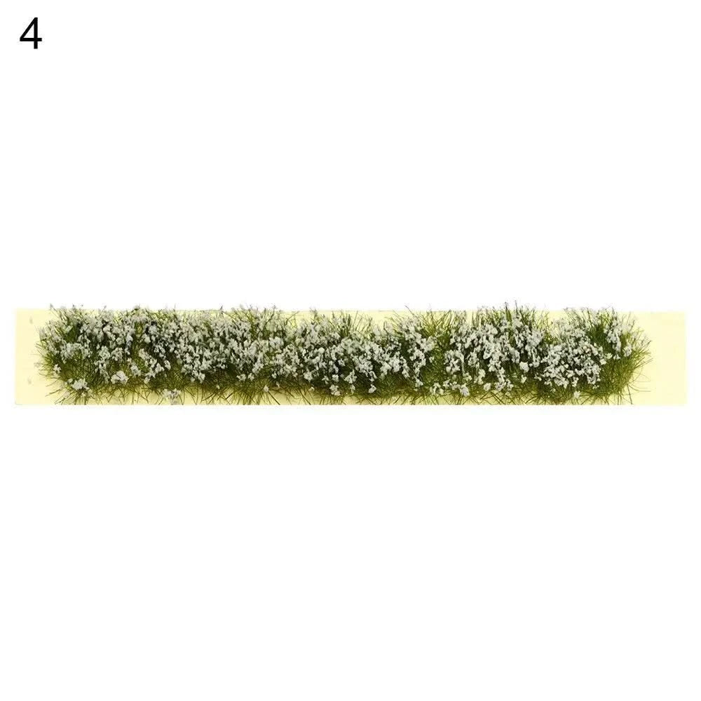 DIY Miniature Garden Decor Durable Static Scenery Model Landscape Wargame Grass Tufts Building Layout Sand Table Flower Cluster