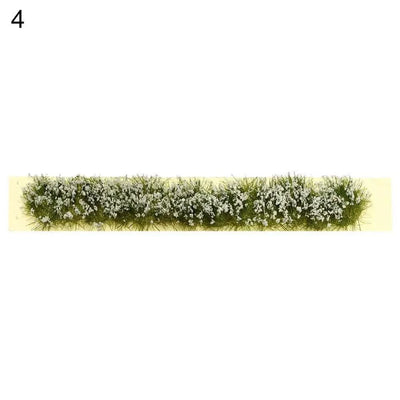 DIY Miniature Garden Decor Durable Static Scenery Model Landscape Wargame Grass Tufts Building Layout Sand Table Flower Cluster