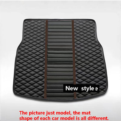 Car Mats For SEAT Alhambra MK2 7N VW VW Sharan 2011~2020 Pad Carpets Set Leather Mat Auto Floor Rugs Car Accessories