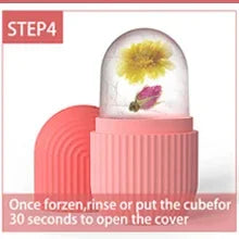Silicone Ice Cube Trays Beauty Lifting Ice Ball Face Massager Contouring Eye Roller Facial Treatment Reduce Acne Skin Care Tool