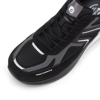 Fitville Extra Wide Walking Shoes for Men Wide Cushioned Sports Shoes For Swollen Feet Flat Feet Arch Fit Relieve Heel Pain