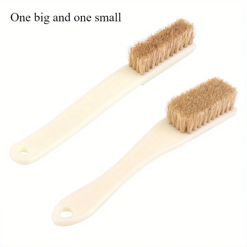 2pcs High-Index Plastic Rock Climbing Brush, Chalk Cleaning Tool for Indoor & Outdoor Holds, Easy Use for Climbing & Bouldering