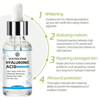 30ml/50ml Hyaluronic Acid Facial Essence Deep Repair Moisturizing Facial Skin Anti-aging Essence Korean Skin Care Products