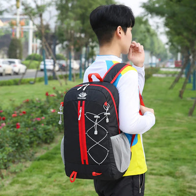 Men's Mountain Riding Backpack Ultra-light Multi-functional Leisure Foldable Backpack Large Capacity Travel Bag