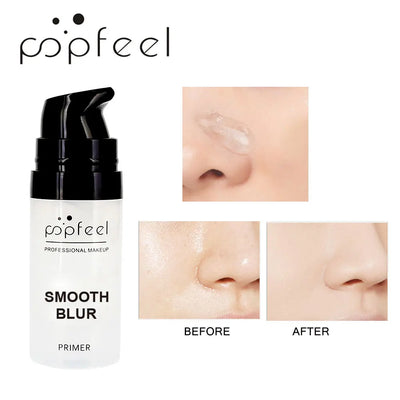 POPFEEL Silky Hydrating Color Brightening Primer - Long-Lasting Oil Control, Moisturizing Makeup Base for Flawless Application。