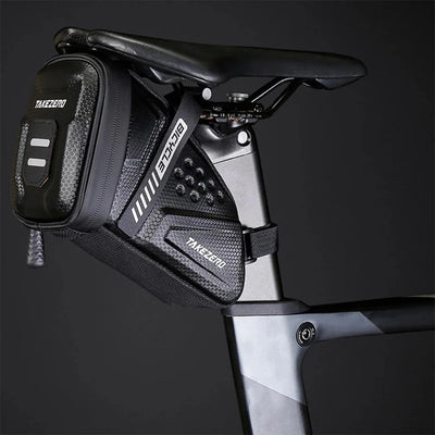 Fashion Waterproof Bicycle Saddle Bag Road Bike Saddlebags Reflective Striped Bicycle Tool Holder Bag MTB Accessories Tools