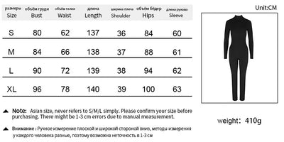 Women New Jumpsuits Spring Fashion Streetwear Long Sleeves Half High Collar Zippers Bodycon Rompers Black Sexy Female Jumpsuits