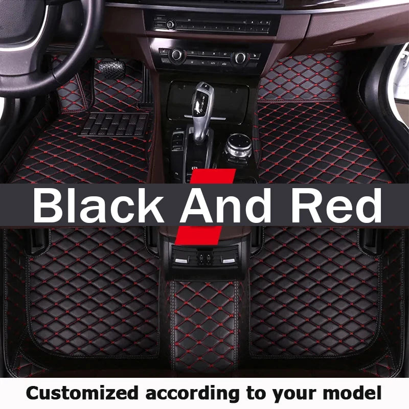 Car Mats For SEAT Alhambra MK2 7N VW VW Sharan 2011~2020 Pad Carpets Set Leather Mat Auto Floor Rugs Car Accessories