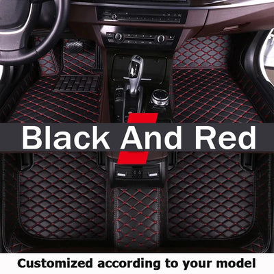 Car Mats For SEAT Alhambra MK2 7N VW VW Sharan 2011~2020 Pad Carpets Set Leather Mat Auto Floor Rugs Car Accessories
