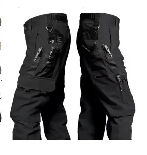New Tactical Work Pants Men Outdoor Cargo Trousers Multi-pocket Waterproof Pant Autumn Spring Outdoor Workwear Hiking Trousers