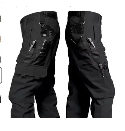 New Tactical Work Pants Men Outdoor Cargo Trousers Multi-pocket Waterproof Pant Autumn Spring Outdoor Workwear Hiking Trousers