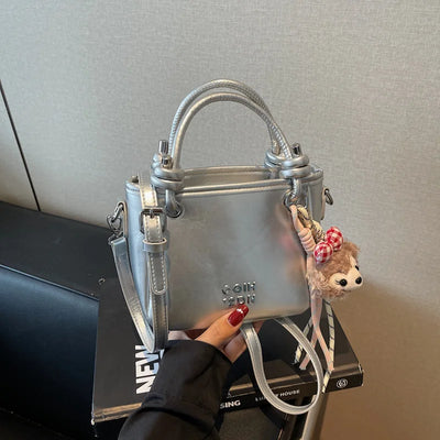 2025 Unique Women's Handbag Designer Shoulder Purse Minimalist Bucket & Square Bag Versatile Crossbody for Work