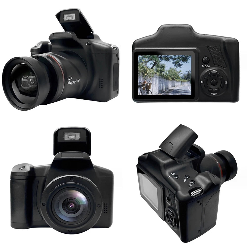 16MP Digital Camera with 2.4 Inch LCD Screen Vlogging Camera 16X Digital Zoom Video Camera for Photography and Video