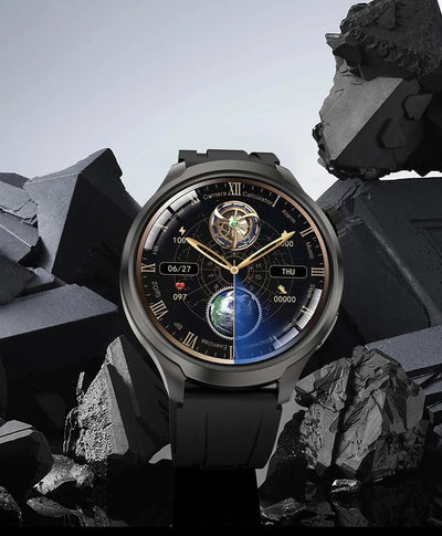 2025 New For HUAWEI High-end Sports Smart Bracelet Men GPS NFC 1.85 AMOLED Screen Compass Waterproof Bluetooth Call Smartwatches