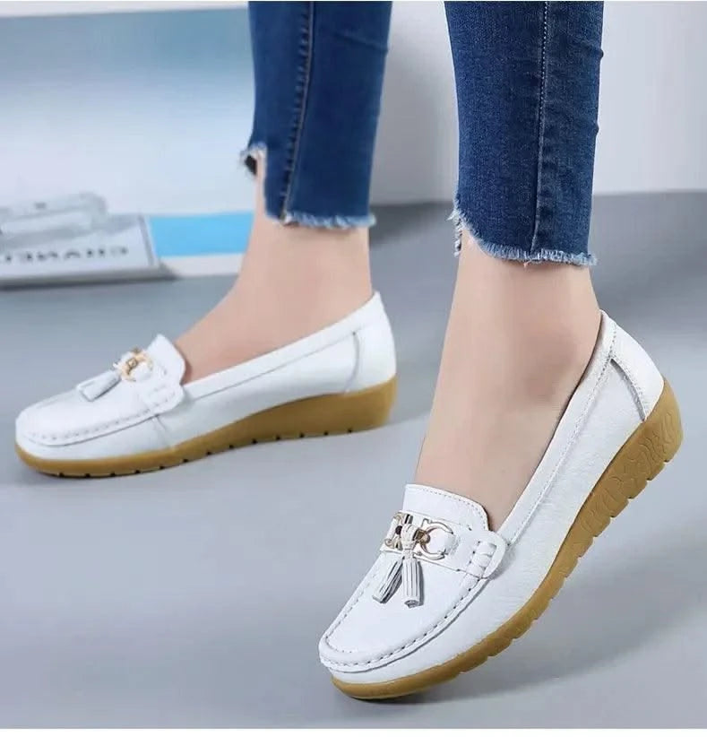 Women Slip On Loafers flat shoes Women Moccasins Casual Sneakers