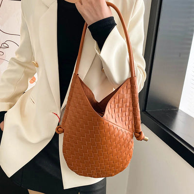 Famous Designer Women's Handbag With Convertible Shoulder Strap Leather Luxury Brand Elegant Spacious