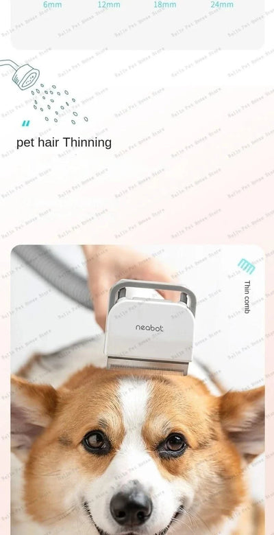 Pet Hair Trimmer  Pet Grooming Instrument Comb, Shave and All-in-one Multifunctional Cleaning Machine Dog and Cat Comb