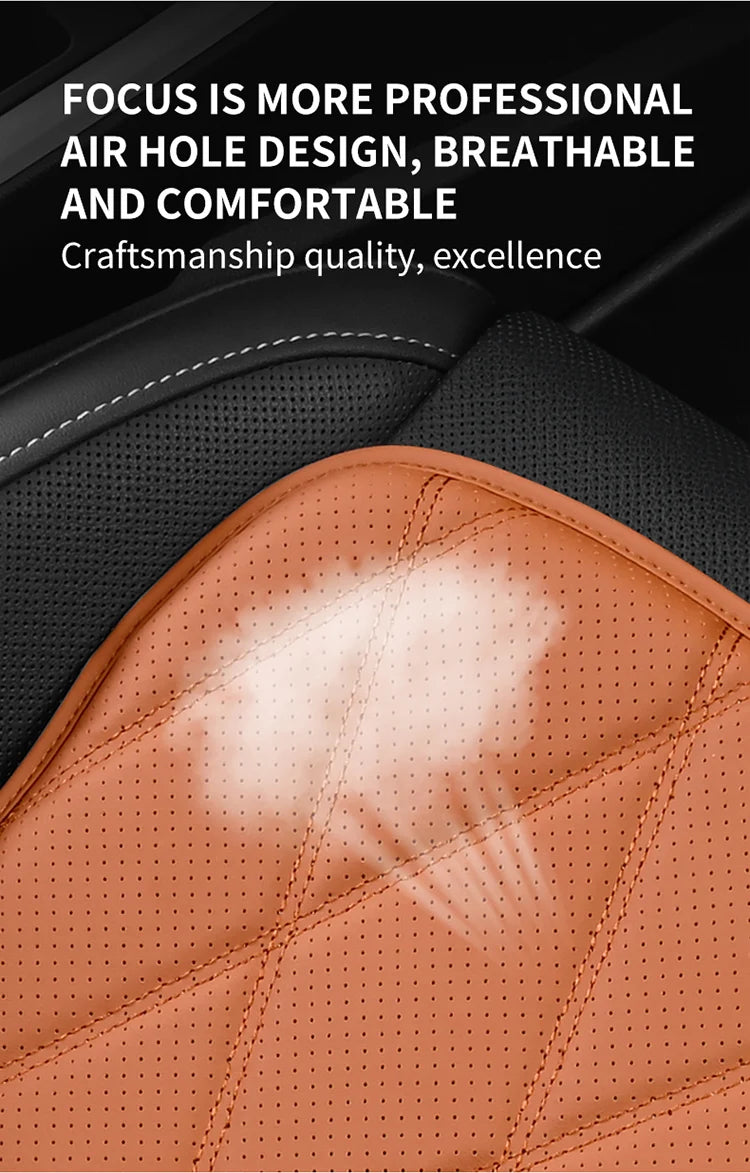 Car Breathable Cushion Four Seasons General New Non-Slip Seat Cushion Comfortable Butt Cushion Car Interior Supplies