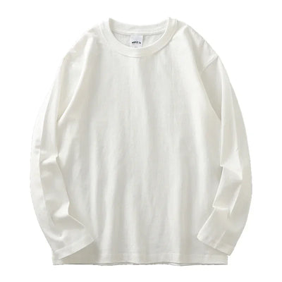 Women T Shirts.100% Cotton Soft.Regular Fit,O-Neck Long Sleeve Tops Tees,Black White