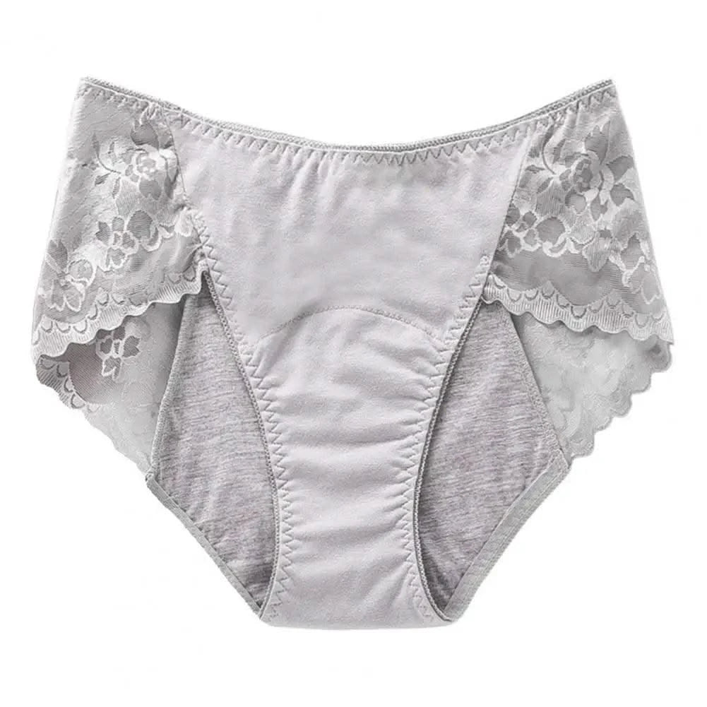 Women Lace Leakproof Lace Period Panties for Women Plus Size Butt-lifted Underwear with Design Mid Waist Elasticity Women
