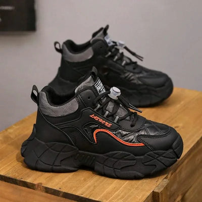 Children's High-Top Trendy Sneakers Shoes For Boys | Fashion & Casual Shoes | Medium and Big Children