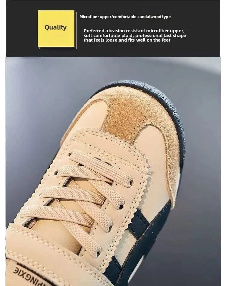 2025 new children's soft soled board shoes, anti slip sports shoes, lightweight running shoes, Forrest Gump shoes - Elanique