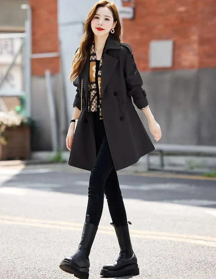 High Quality Women's Windbreaker Jackets  Coat Spring Autumn