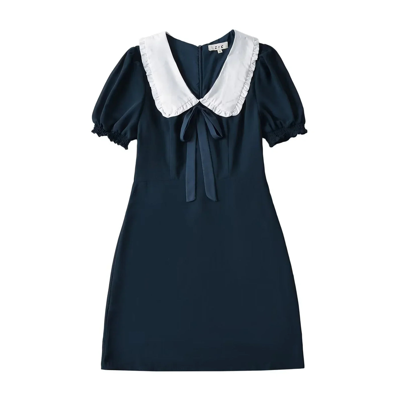 Luxury Dresses Women 2025 Summer Short Dress Sexy Frenchy Mini Dress Short Puff Sleeve Mini Dress With Bow Detail Dots Print