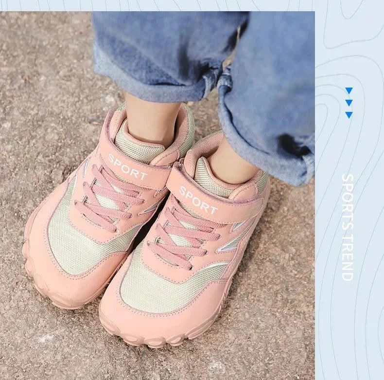 New Children Shoes Hiking Climbing Boys Fashion Sneakers Girls Sport Running Shoes Kids Breathable Casual Trainers Outdoor Shoes