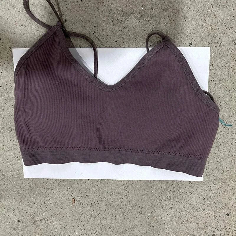 Women Sports Bras Fast Dry Elastic Padded
