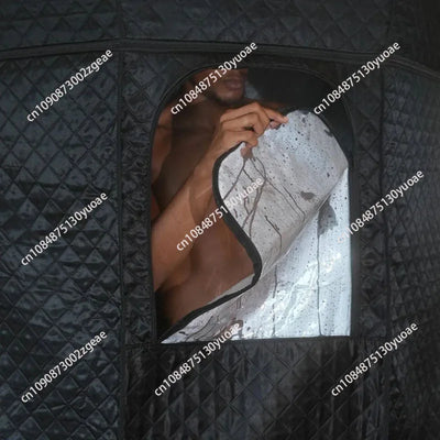 Portable Steam Sauna Tent, Home Sauna Kit, Whole Body, Large Space Spa, Steamer Room, 3L