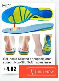 Kids Children 3D Orthopedic Insoles Arch Support insole for OX-Legs Flat Foot insoles Orthotic Pads Correction Health shoes pad