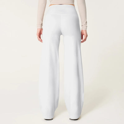 Wide Leg Pants For Women Yoga Pants High Waist Sweatpants With Pockets Stretch Pants Comfy Workout Sports Sweatpants Leggings