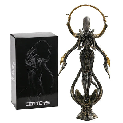 Alien Xenomorph Buddhism PVC Figure Collectible Model Toy
