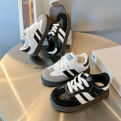 Spring New Children's Sports Training Shoes Boys Girls Ethical Training Fashion Sneakers Children's Soft-soled Casual Skates