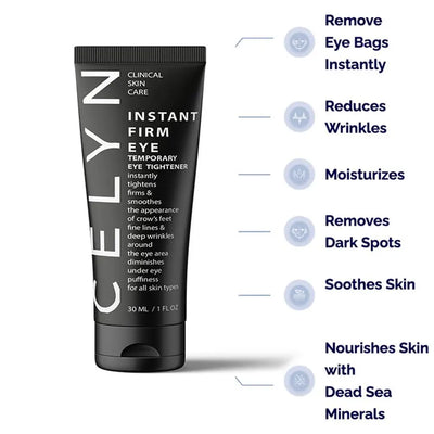 Instant Firming Eye Cream Reduce Fine Lines Lifting Tighten Eye Bags Alleviate Dark Circles Serum Moisturizing Eye Care Essence