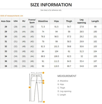 2025 New Ripped Jeans Men Slim-fit Denim Pants Cotton Korean Style Fashion Elasticity Versatile Blue Black Men's Clothing - Elanique