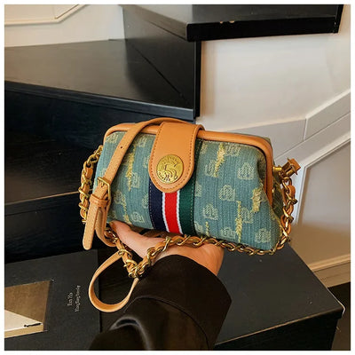 Luxury - Grade 2025 Women's Niche - Designed Cowboy - Cloth Bags - Fashion - Forward Crossbody, Shoulder & Under - Arm Bags