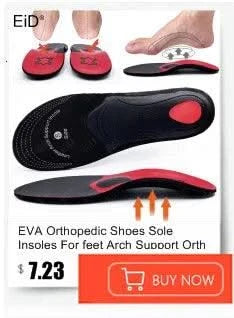 Kids Children 3D Orthopedic Insoles Arch Support insole for OX-Legs Flat Foot insoles Orthotic Pads Correction Health shoes pad