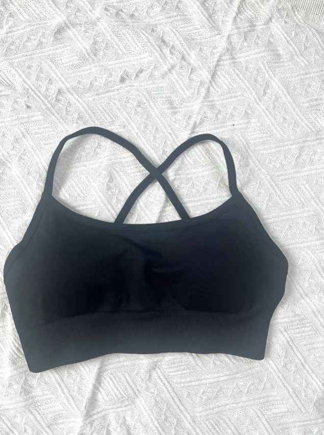 Yoga, Sports, Cycling, Vest, Halter Bra for Women, Seamless Breathable, High-support Sports Bra, Yoga, Running, Gym Exercise