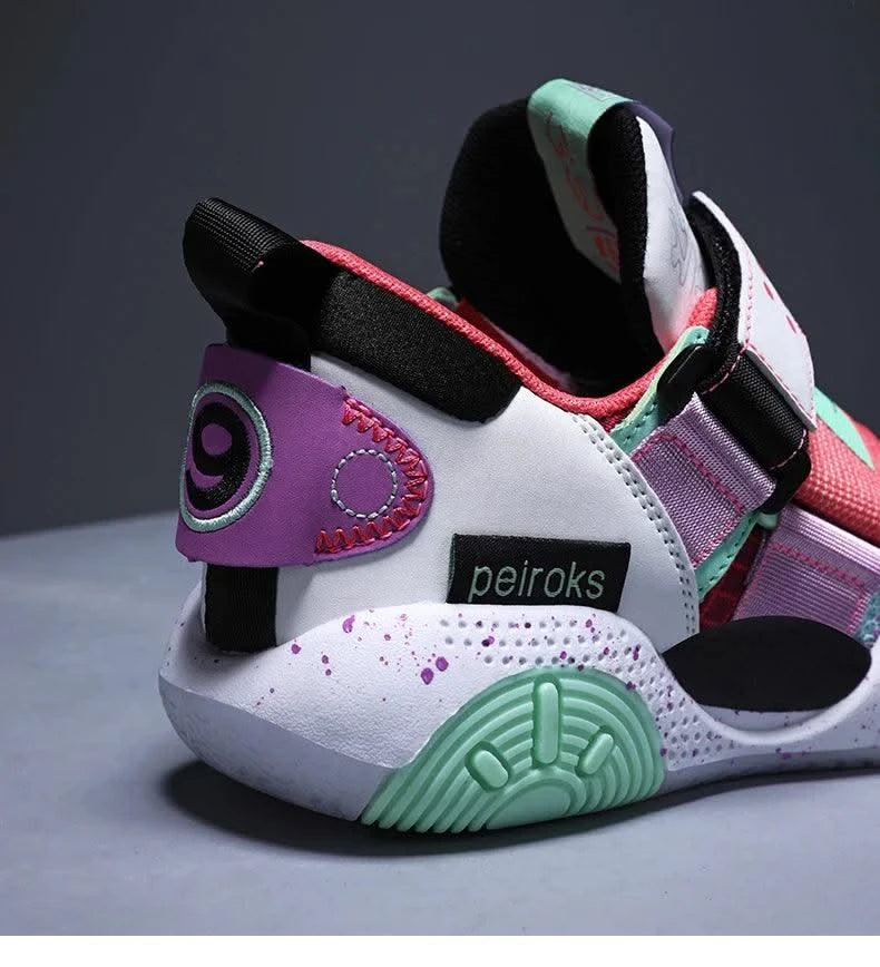Children's Basketball Shoes For Boys Girls Non-slip Kids Sport Shoes Lightweight Outdoor Sneakers Trainers Footwear Comfortable