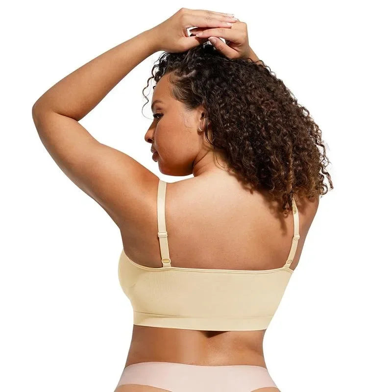 Women Yoga Bra Sport  Running Quick Drying Fitness Tops Padded Adjustable Seamless Bra