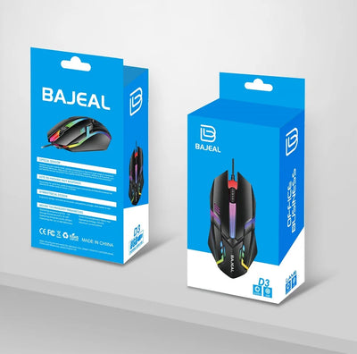 High Quality Wired Usb Gaming Mouse Rgb Gaming Ergonomic Optical Computer Gamers Mouse for Computer Laptop